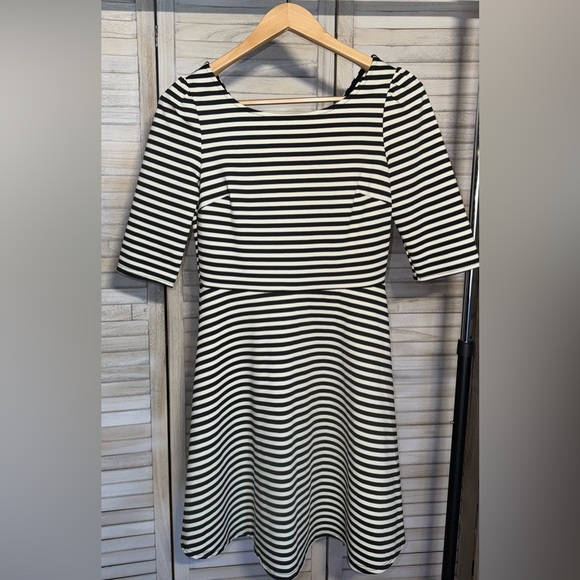 Pixley Dresses & Skirts - NWT Pixley Kathy Striped Fit & Flare Dress Stitch Fix Black White Medium